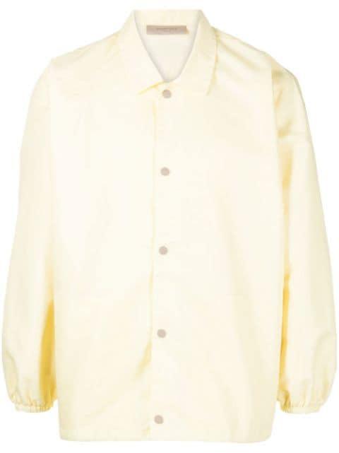 logo-patch jacket by FEAR OF GOD