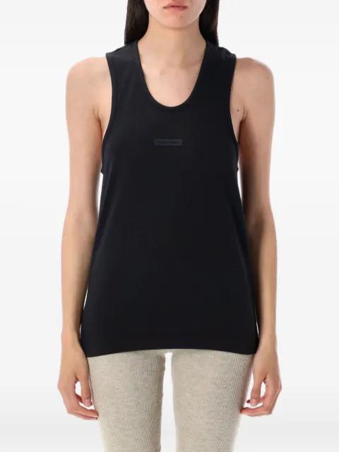 logo-patch tank top by FEAR OF GOD