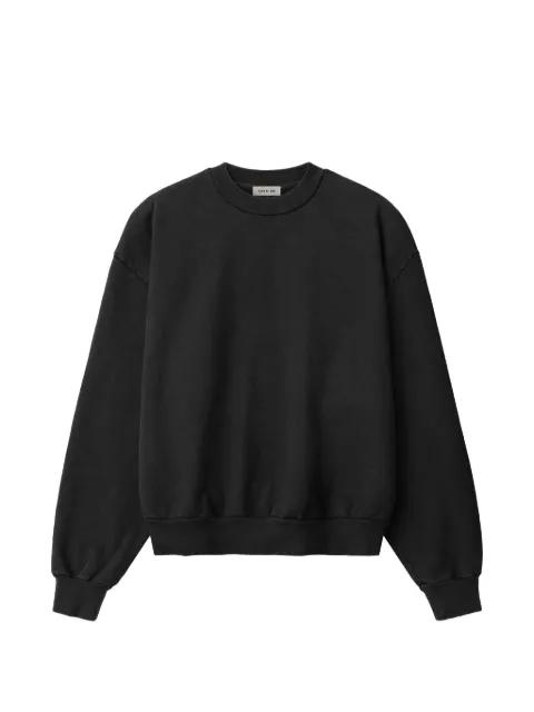 logo-plaque crew-neck sweatshirt by FEAR OF GOD