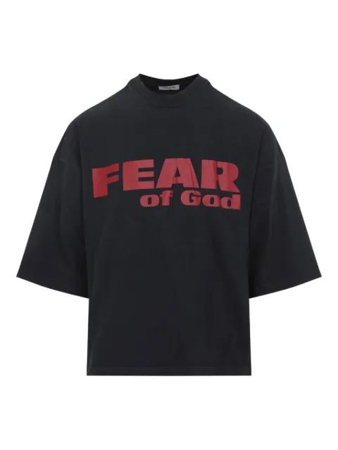 logo-print T-shirt by FEAR OF GOD