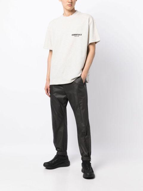 logo-print cotton T-shirt by FEAR OF GOD
