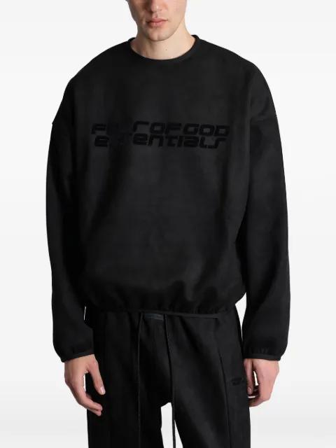 logo-print long-sleeve sweatshirt by FEAR OF GOD