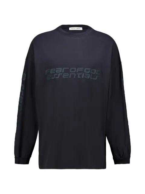 logo-print long-sleeved T-shirt by FEAR OF GOD
