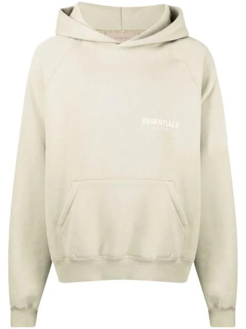 logo-print oversized hoodie by FEAR OF GOD