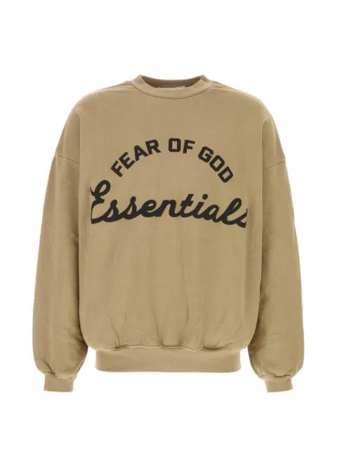 logo-print oversized sweater by FEAR OF GOD