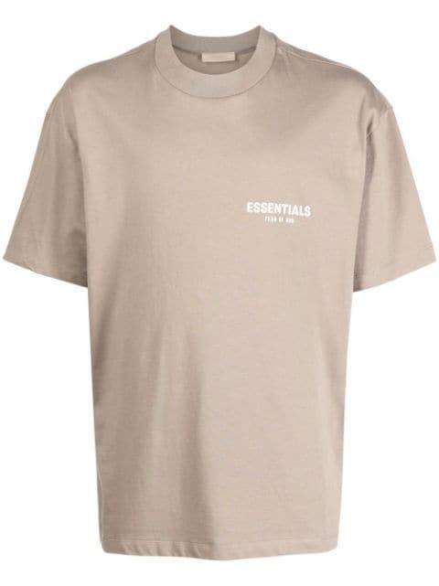 logo-print short-sleeve T-shirt by FEAR OF GOD