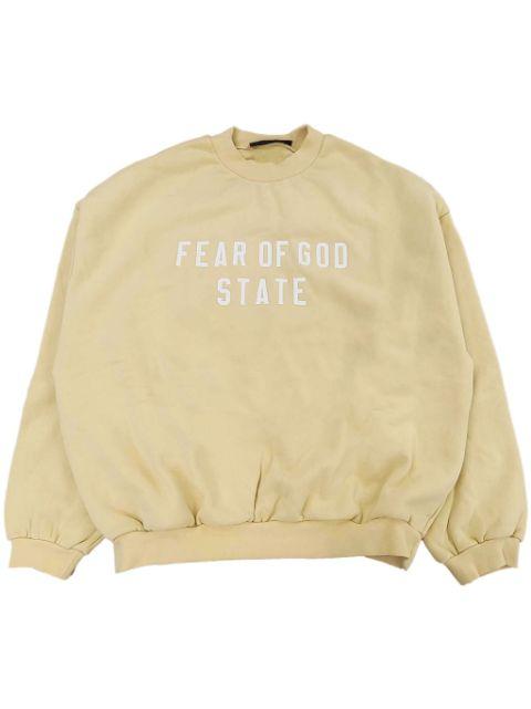 logo-print sweatshirt by FEAR OF GOD