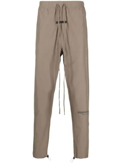 logo print track pants by FEAR OF GOD