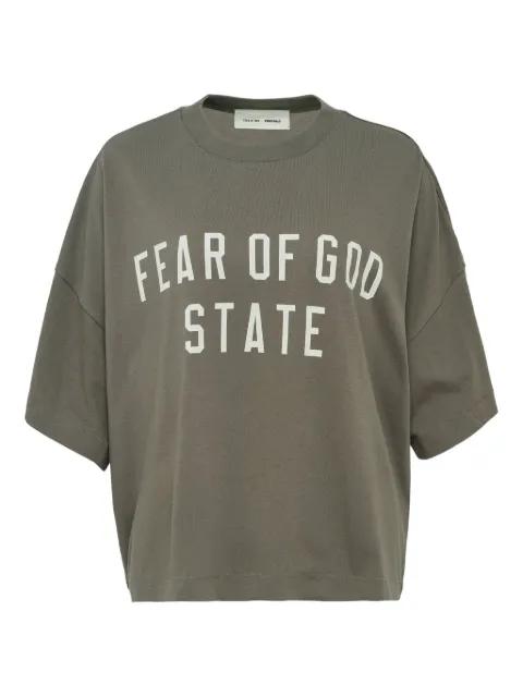 logo-stamp T-shirt by FEAR OF GOD