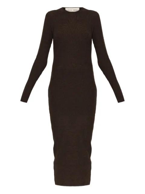 long-sleeve ribbed dress by FEAR OF GOD