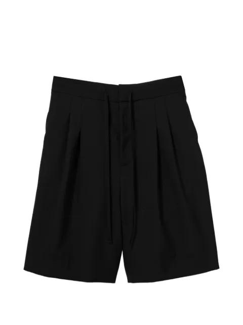 pleated drawstring tailored shorts by FEAR OF GOD