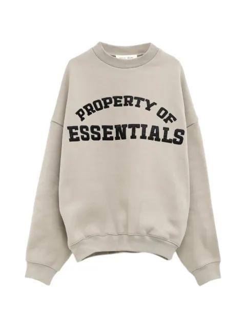 print crewneck sweatshirt by FEAR OF GOD