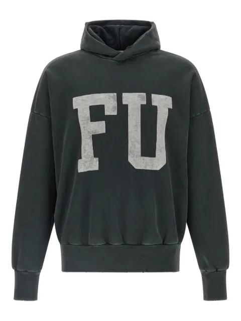 print long-sleeved hoodie by FEAR OF GOD
