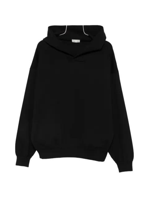 ribbed-trim hoodie by FEAR OF GOD