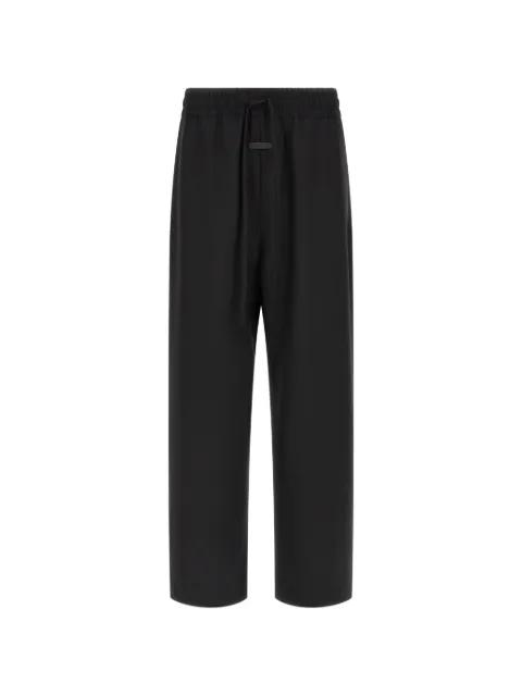 ripstop leather patch trousers by FEAR OF GOD