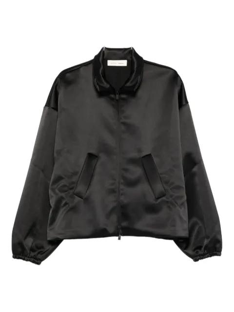 satin zip-up jacket by FEAR OF GOD