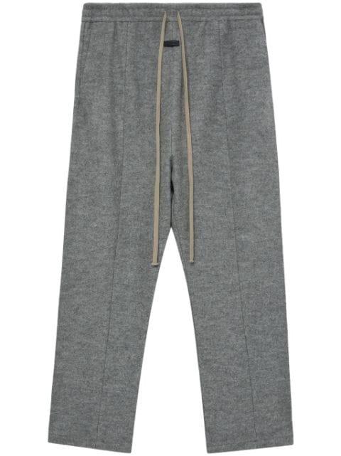 virgin wool straight-leg trousers by FEAR OF GOD