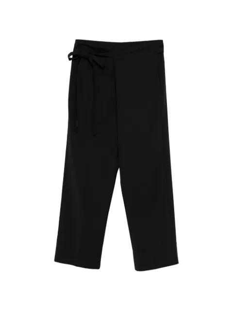 wrap-design tie-waist trousers by FEAR OF GOD