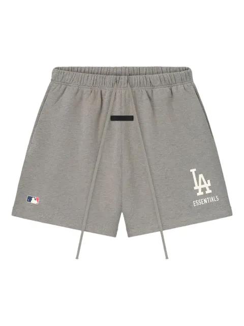 x MLB Dodgers logo shorts by FEAR OF GOD