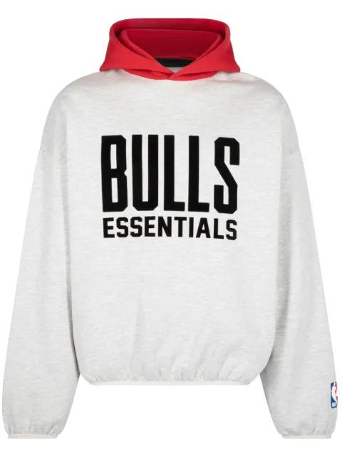 x NBA Bulls Essentials "Light Heather" hoodie by FEAR OF GOD