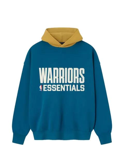 x NBA Golden State Warriors colourblock hoodie by FEAR OF GOD
