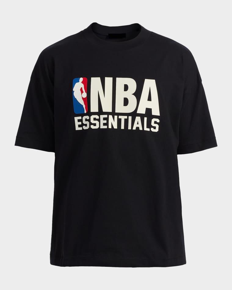x NBA Men's Cotton Logo Oversized Fit T-Shirt by FEAR OF GOD