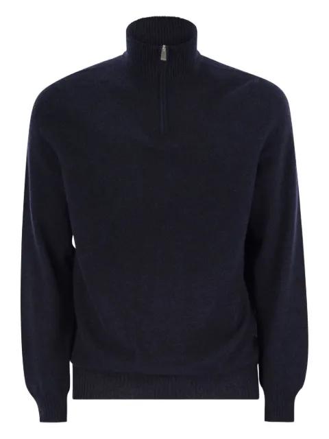 Favonio Persia half-zip jumper by FEDELI