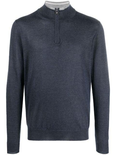Favonio half-zip jumper by FEDELI