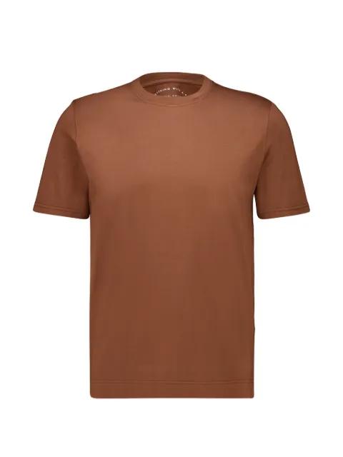 Giza short-sleeve knitted t-shirt by FEDELI