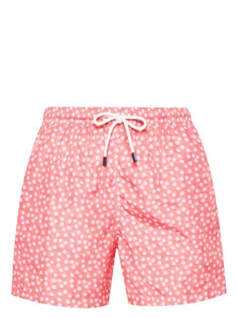 Madeira rita-pattern swim shorts by FEDELI