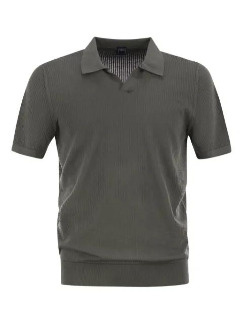 V-neck polo shirt by FEDELI
