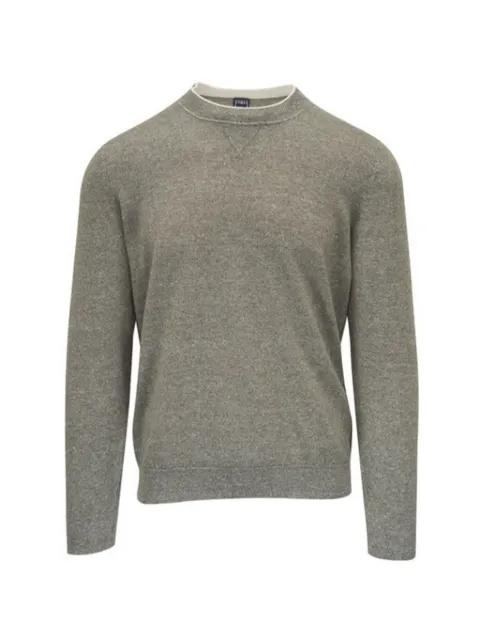 cashmere crew neck sweater by FEDELI