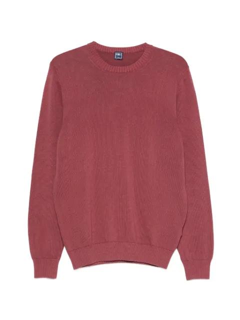 crew-neck knitted sweater by FEDELI
