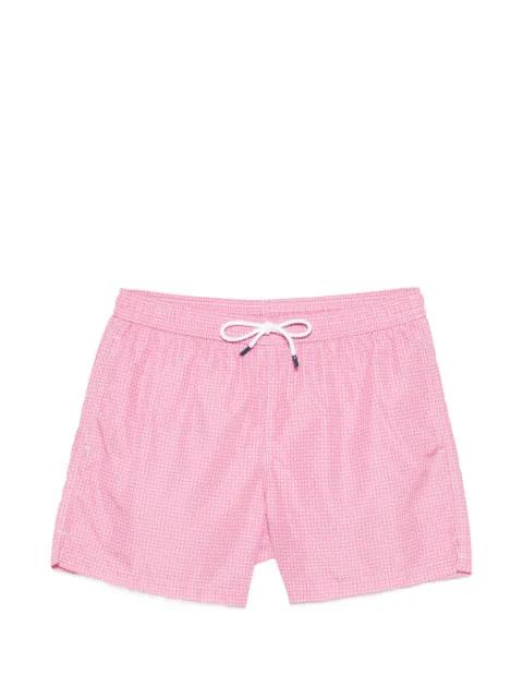 drawstring printed swim shorts by FEDELI
