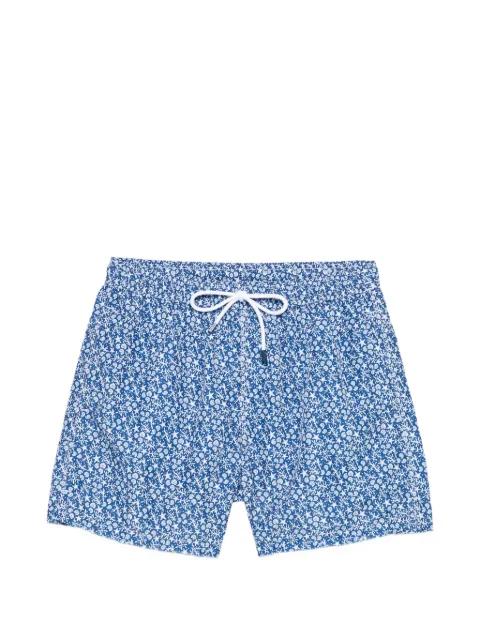drawstring printed swim shorts by FEDELI