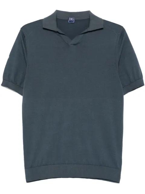 fine-kinit polo shirt by FEDELI