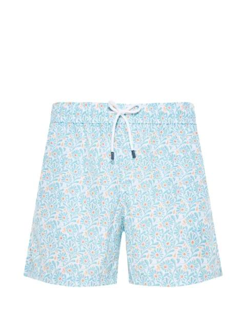 floral-print beach shorts by FEDELI