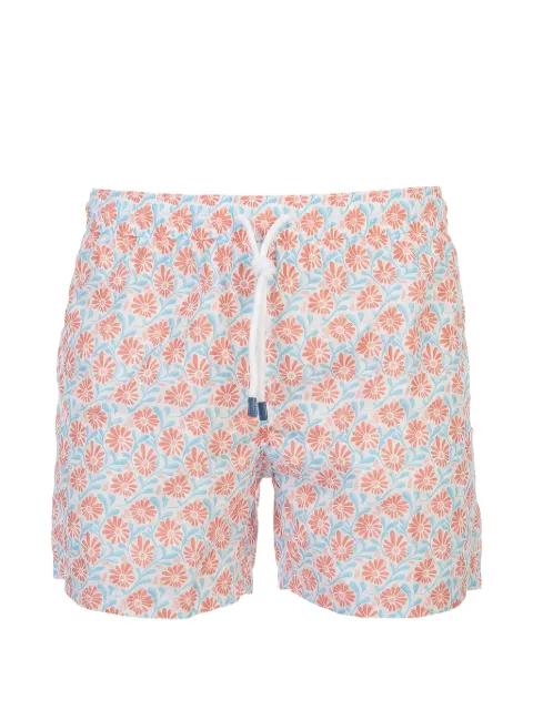 floral-print swim shorts by FEDELI