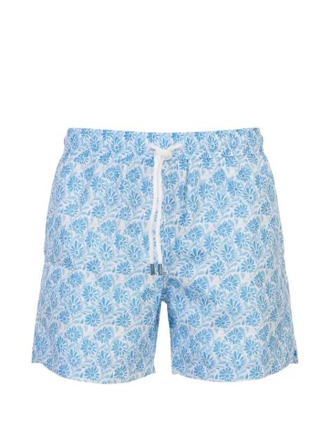 floral-print swim shorts by FEDELI