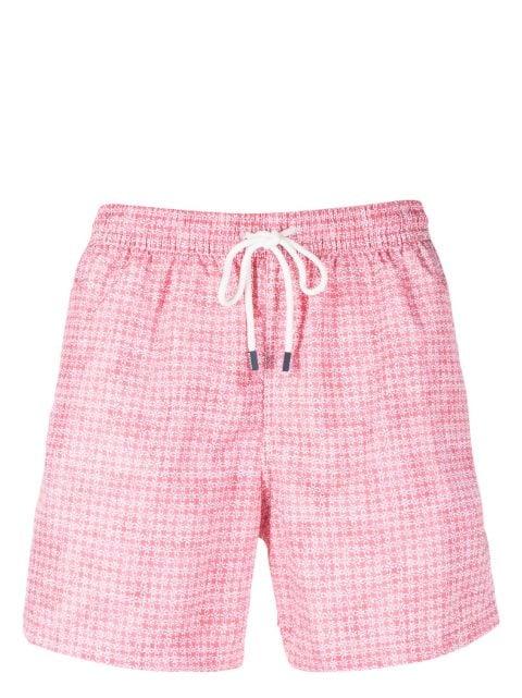 floral-print swim shorts by FEDELI