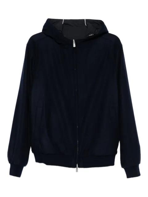 hoodied zip jacket by FEDELI