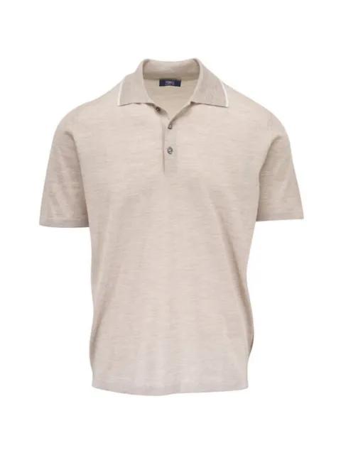 knit polo shirt by FEDELI