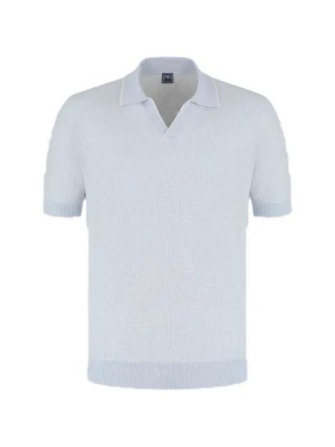 knitted V-neck T-shirt by FEDELI