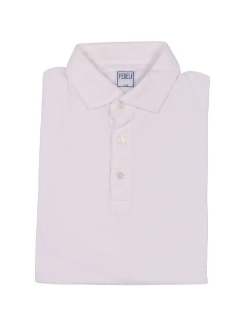 knitted polo shirt by FEDELI
