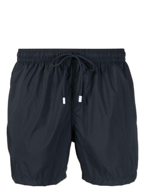 logo-patch swim shorts by FEDELI