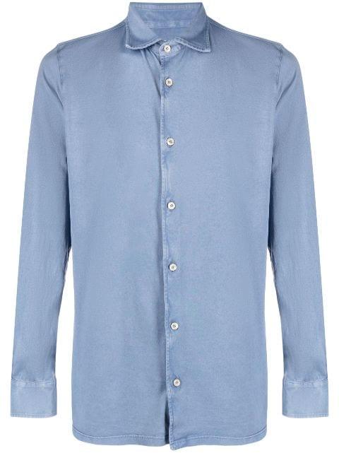 long-sleeve cotton shirt by FEDELI