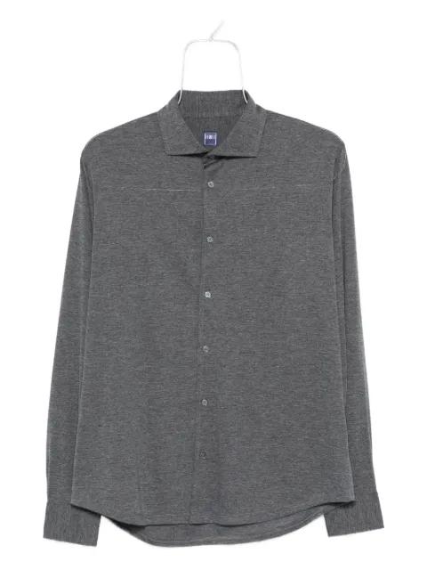 long-sleeve wool shirt by FEDELI