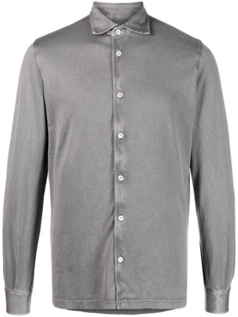 long-sleeved cotton shirt by FEDELI