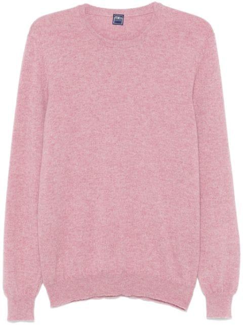 mélange-effect sweater by FEDELI