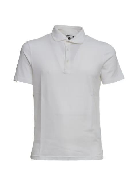 mother-of-pearl button polo shirt by FEDELI